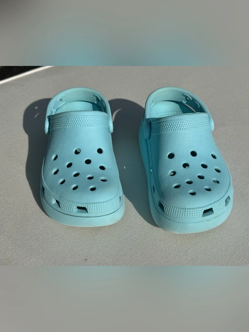 Crocs Kids Cutie Crush Platform Clog - Arctic Blue